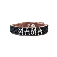 Load image into Gallery viewer, Mama Beaded Leather Bracelet