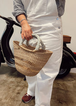Load image into Gallery viewer, Petite Wing Shopper - Fabric Handles