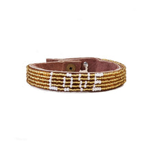 Load image into Gallery viewer, Love Beaded Leather Bracelet