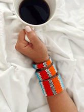 Load image into Gallery viewer, Tanzanian Multi Atlas Leather Bracelet