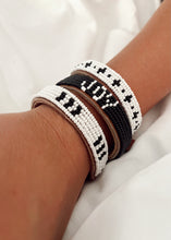 Load image into Gallery viewer, Joy Beaded Leather Bracelet