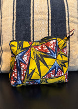 Load image into Gallery viewer, African Wax Fabric Pouches