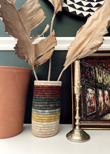 Load image into Gallery viewer, Rwandan Woven Vase/Wine Holder - multicolor