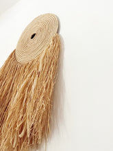 Load image into Gallery viewer, Fringed Wall Disk - Natural