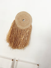 Load image into Gallery viewer, Fringed Wall Disk - Natural