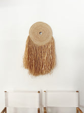 Load image into Gallery viewer, Fringed Wall Disk - Natural