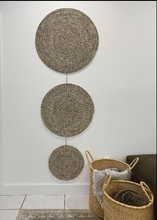 Load image into Gallery viewer, Woven Wall Pendant - Heathered Black