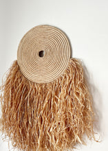 Load image into Gallery viewer, Fringed Wall Disk - Natural