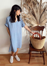 Load image into Gallery viewer, Natural Wing Shopper - Cognac Handles