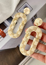 Load image into Gallery viewer, Checkerboard Earrings