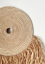 Load image into Gallery viewer, Fringed Wall Disk - Natural