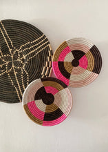 Load image into Gallery viewer, 12” Pinks + Tan Bowl