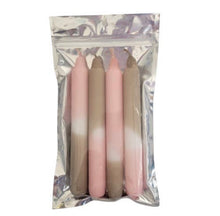 Load image into Gallery viewer, Dip Dye Candles - Set of 4