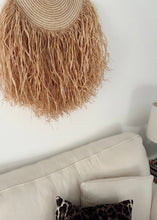 Load image into Gallery viewer, Fringed Wall Disk - Natural