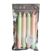 Load image into Gallery viewer, Dip Dye Candles - Set of 4