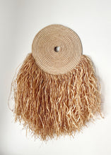 Load image into Gallery viewer, Fringed Wall Disk - Natural
