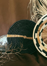 Load image into Gallery viewer, 12" Bark Black Bowl