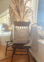 Load image into Gallery viewer, Striped Recycled Cotton Pillow
