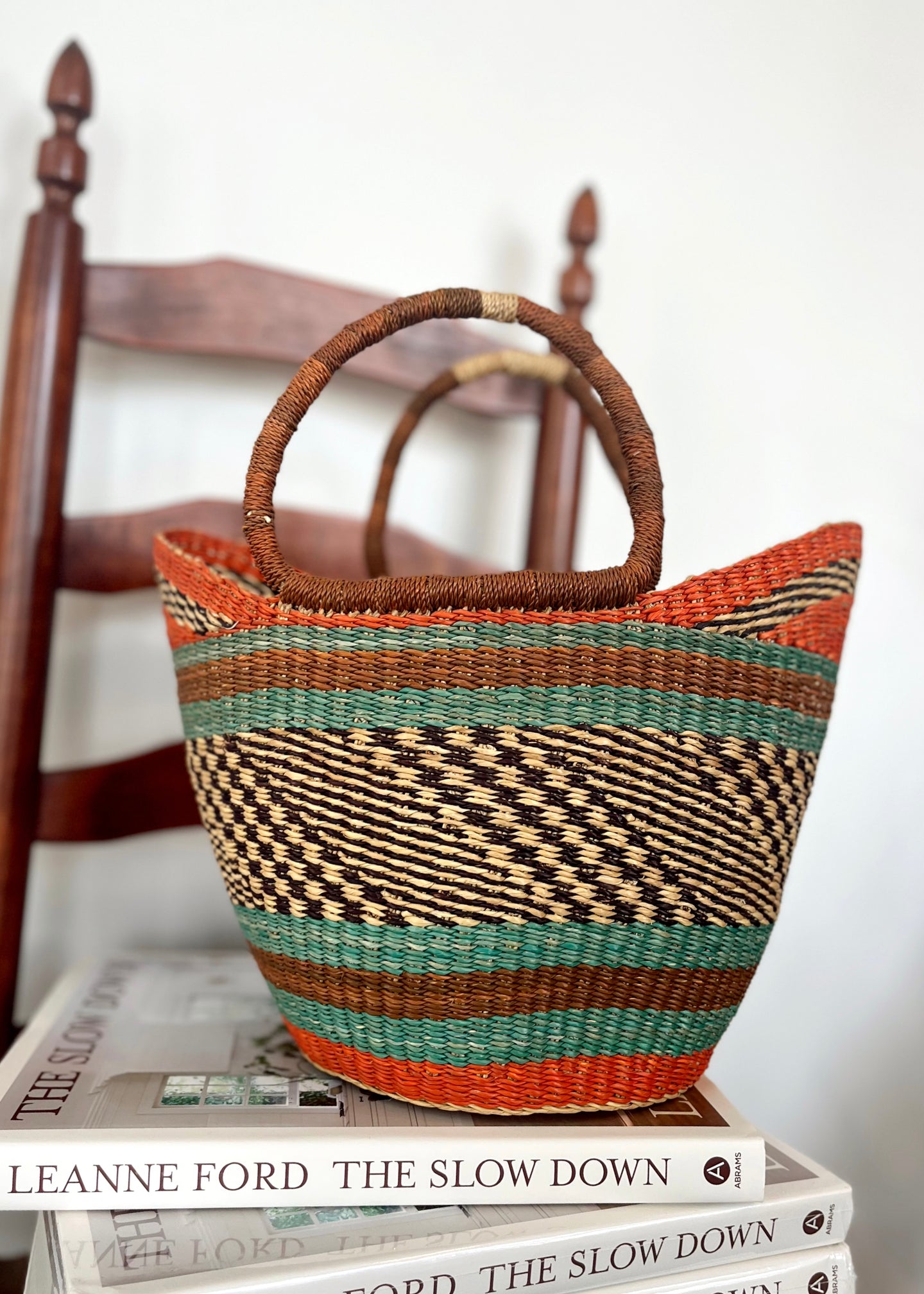 Petite Wing Shopper - multi color