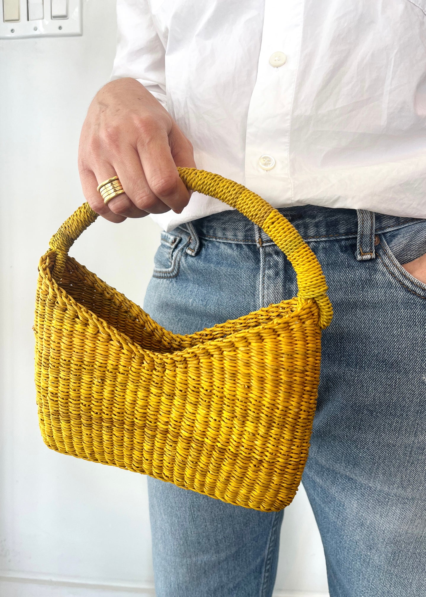 Yellow Top Handle