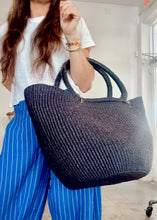 Load image into Gallery viewer, Solid Wing Shopper - Black
