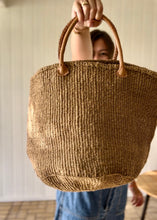 Load image into Gallery viewer, Large Sisal Tote - Caramel
