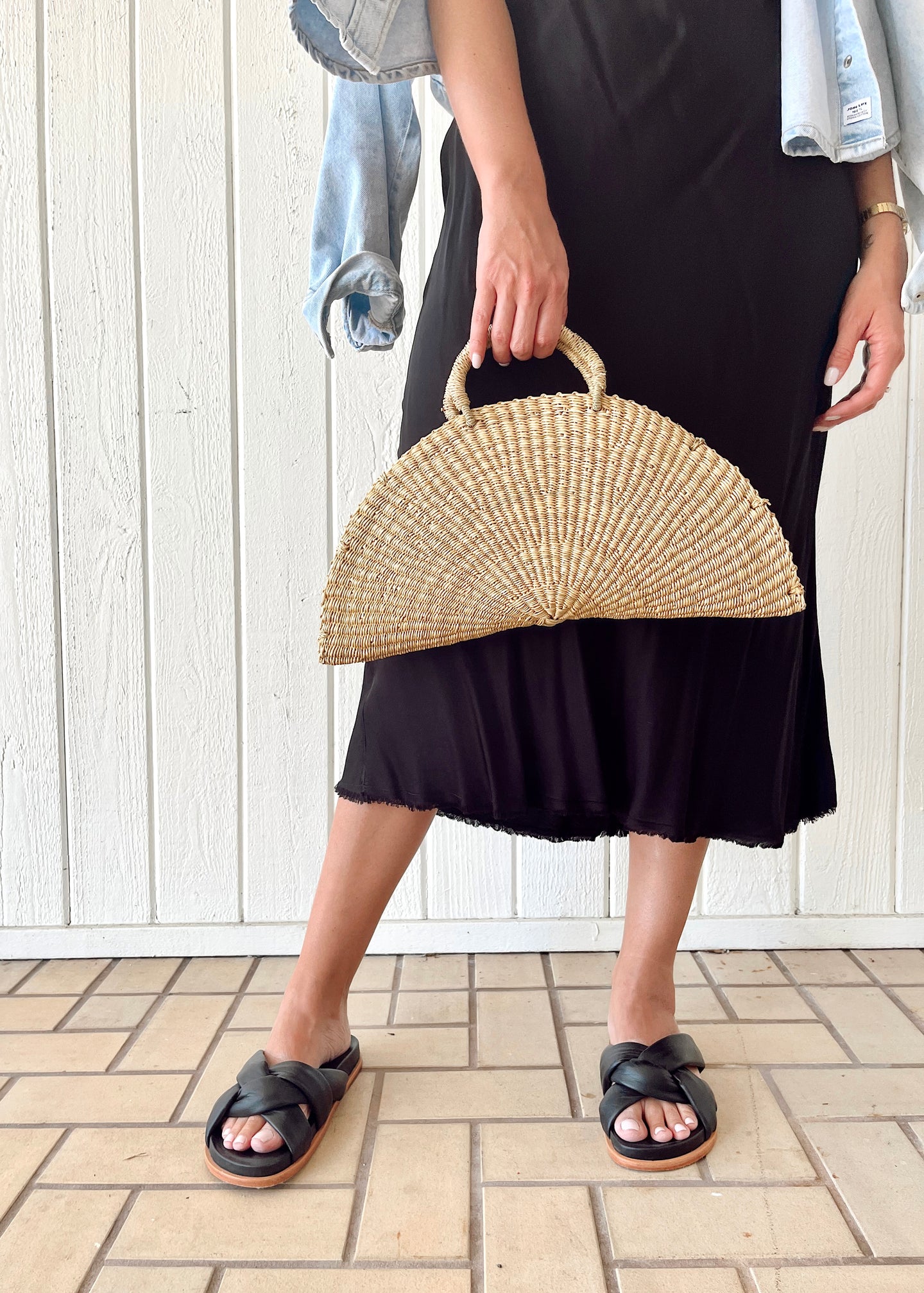 Halfmoon Woven Bag