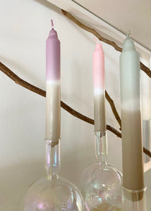 Dip Dye Candles - Set of 4