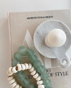 Ghanaian Recycled Glass Beads - Medium