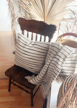 Load image into Gallery viewer, Striped Recycled Cotton Pillow
