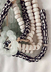Kenyan White Organic Beads