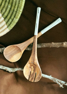 Wild Olive Wood Servers