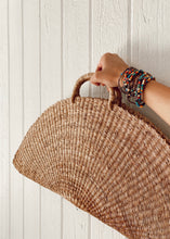 Load image into Gallery viewer, Halfmoon Straw Tote
